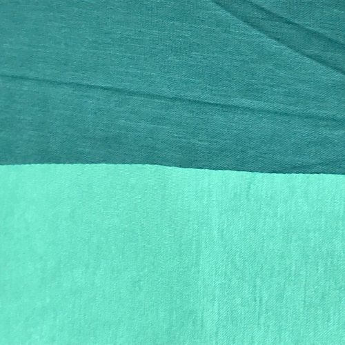 Viskosestrick "Ida" doubleface petrol/mint